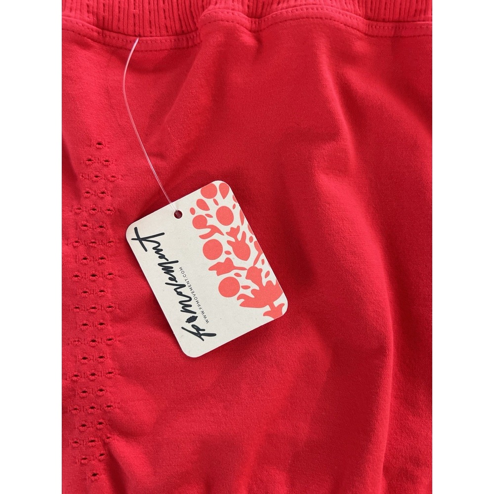 Free People Movement Good Karma Running Shorts Size XS/Small Cherry Tomato NWT - Picture 5 of 8